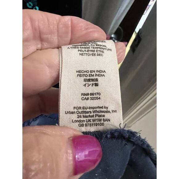 FREE PEOPLE Blue Jill's Sequin Velvet Halter Swing Mini Dress Sz S Skull Pattern - Picture 8 of 10